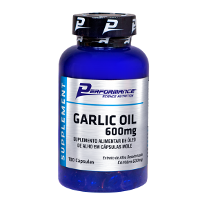 Extrato de Alho Desodorizado - Garlic Oil 600mg 100 Caps.