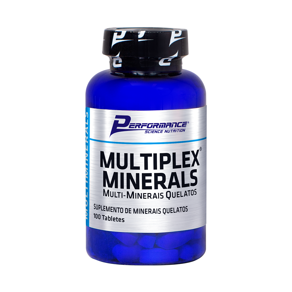 Multi-Minerais Quelato Multiplex Minerals 100 tabletes