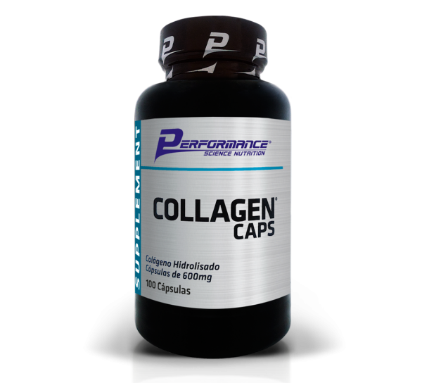 Collagen Caps - Colágeno Hidrolisado em cápsulas - 100 Caps-0