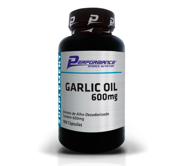 Garlic Oil 600mg - Extrato de Alho Desodorizado-0