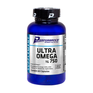 Óleo de Peixe Ômega 3 Ultra Ômega TG 750 - 60 Cápsulas
