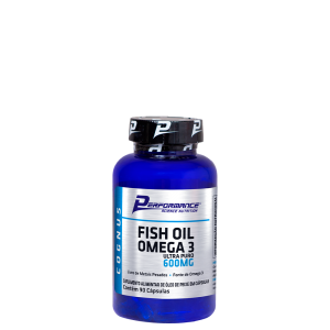 Óleo de Peixe Ômega 3 Ultra Puro 600mg - Fish Oil 90 Cápsulas