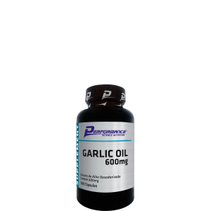 Extrato de Alho Desodorizado - Garlic Oil 600mg 100 Caps.