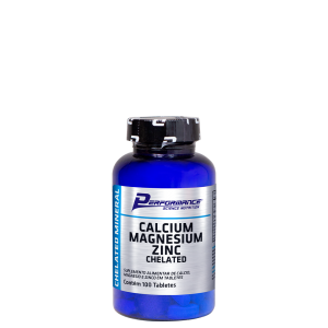 Cálcio Magnésio Zinco Quelato - Tabletes