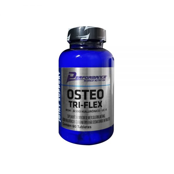 Osteo Tri-Flex MSM Ácido Hialurônico e Colágeno Tipo II - 60 Tabletes