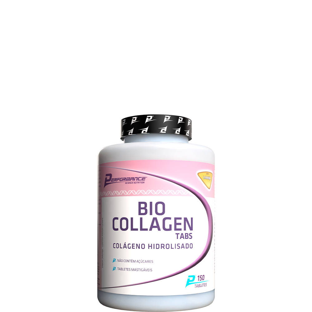 Colágeno Hidrolisado Mastigável - Collagen Tabs Laranja