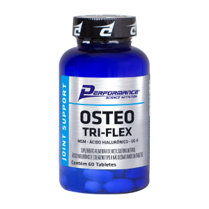 Osteo Tri-Flex MSM Ácido Hialurônico e Colágeno Tipo II - 60 Tabletes