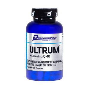 Multivitamínico Mineral Ultrum com Coenzima Q-10 100 Tabletes