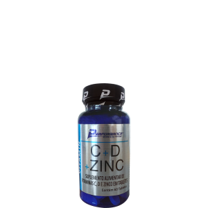 Vitamina C+Vitamina D+Zinco - 60 Tabletes