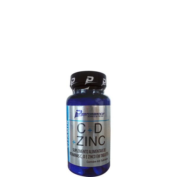 Vitamina C+Vitamina D+Zinco - 60 Tabletes
