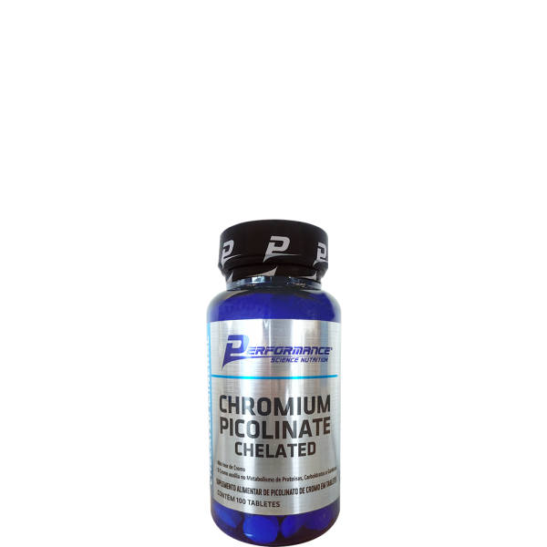 Picolinato de Cromo Quelato - 100 tabletes