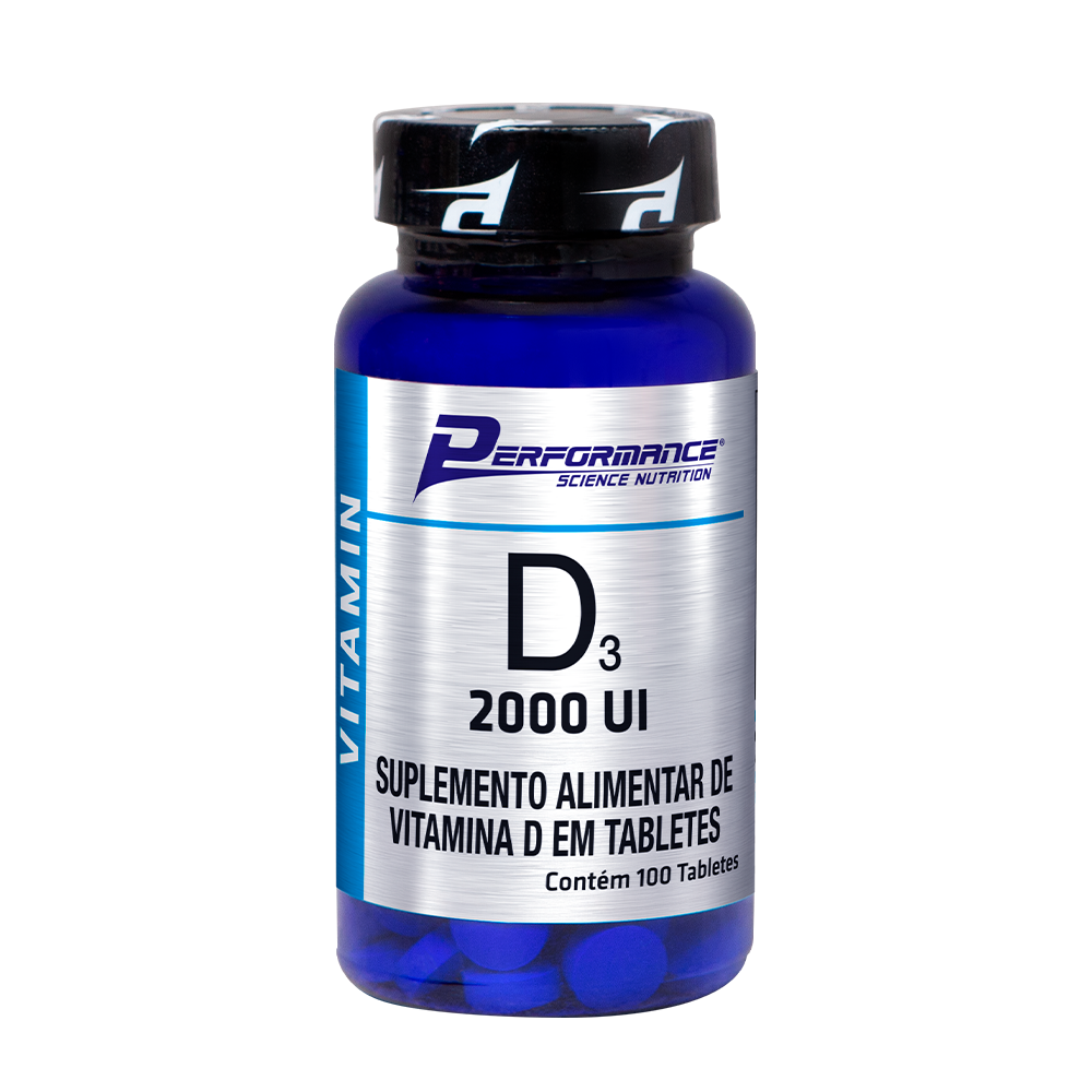Vitamina D3 2000 UI - 100 Tabletes