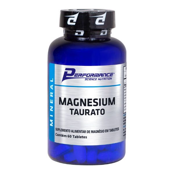 Magnésio Taurato - 60 Tabletes