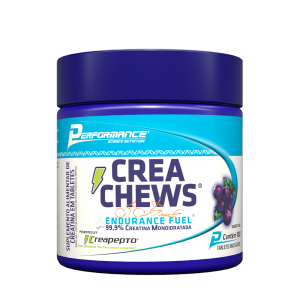 Creatina Monoidratada em Tabletes Mastigáveis - Crea Chews 100 Tabletes Creatina Monoidratada em Tabletes Mastigáveis - Crea Chews 100 Tabletes - Uva